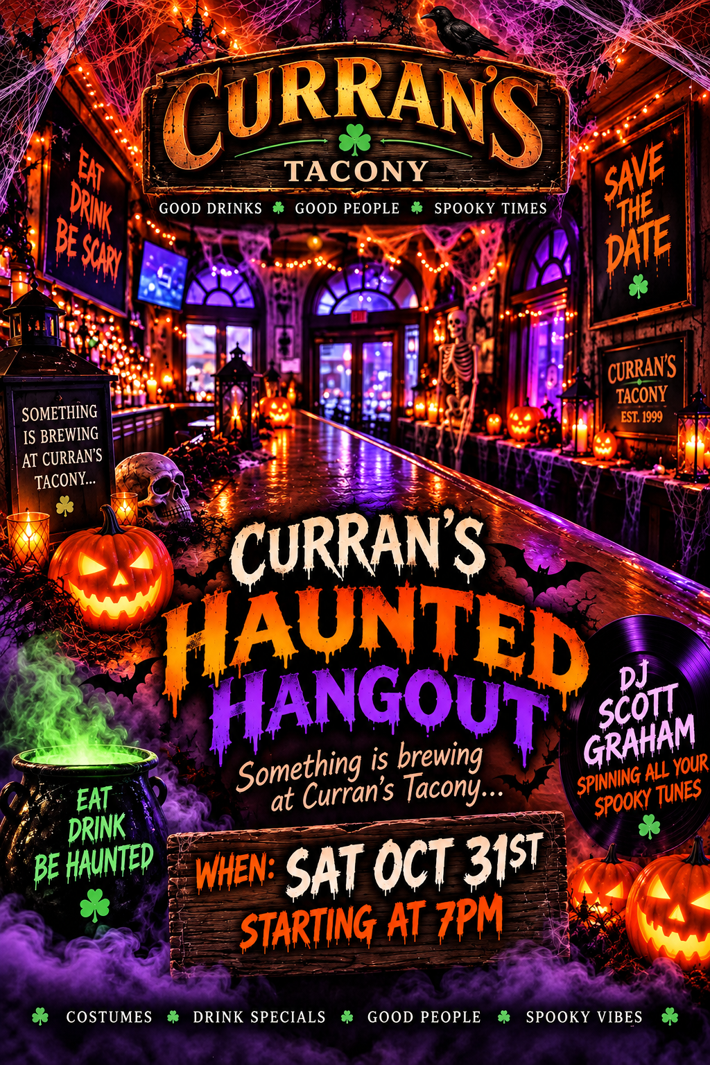 Curran’s Haunted Halloween Hangout